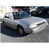 Image 3 : A6 -- 1990 SUBARU LEGACY SEDAN, GREY, 204,408 KMS ODO STOPPED  "NO RESERVE"