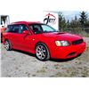 Image 1 : A11 --  2001 SUBARU LEGACY BLITZEN TWIN TURBO AWD  , Red , 153427  KM's