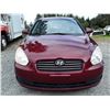 Image 8 : A9 --  2006 Hyundai Accent GLS , Red , 251795  KM's  "NO RESERVE"