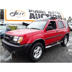 K1 --  2001 NISSAN XTERRA XE , Red , 267200  KM's