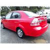 Image 3 : A12E --  2009 CHEVROLET AVEO LS , Red , 130015  KM's