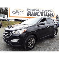 B5 --  2016 HYUNDAI SANTA FE SPORT  , Black , 118108  KM's