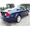 Image 3 : C5 --  2010 CHEVROLET MALIBU LS , Blue , 164076  KM's