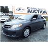 Image 1 : D1 --  2013 TOYOTA COROLLA , Grey , 149982  KM's