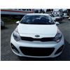 Image 2 : E1 --  2013 KIA RIO LX  , White , 126084  KM's