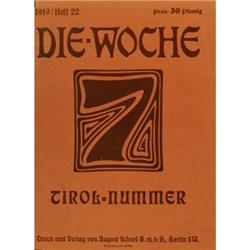 Die Woche 1919 - 4 pieces