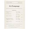 Image 6 : Art & Language/The Fox monographs - 6 p