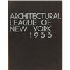Image 1 : Architecture League of NY 1933 - 1 piec