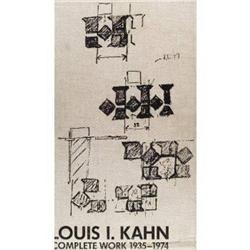 Louis I. Kahn Monographs A - 8 pieces