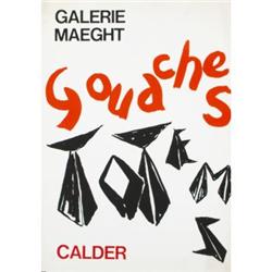 Calder Gouaches Poster - 1 piece