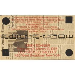 Keith Sonnier Poster - 1 piece