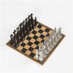 Aluminum Chess Set - 1 piece