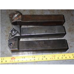(3) 1" x 1" Lathe Turning Tools