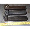 Image 1 : (3) 1" x 1" Lathe Turning Tools