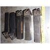 Image 1 : (5) 1" x 1.25" Lathe Turning Tools