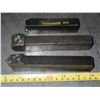 Image 1 : (3) 3/4" x 1" Lathe Turning Tools