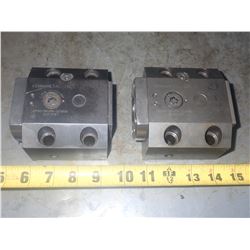 (2) Okuma / Kennametal  KM40 315858 CNC Lathe Toolholder