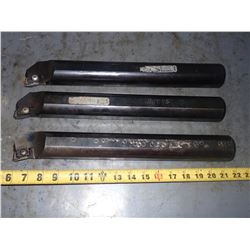 (3) 2  x 16  Valenite #VBT-165 Boring Bars