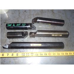 (5) Kennametal Boring Bars