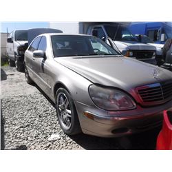 2001 Mercedes-Benz S-Class