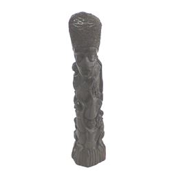 African Carved Wood Statue