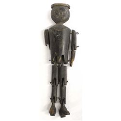 Antique Carved Wood Doll