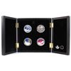 Image 1 : 2015-2017 Canada $20 Weather Phenomenon 4-Coin Fine Silver Set in Deluxe Case (TAX Exempt).