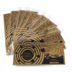 Aurum 1/10 Gram .9999 Fine Gold Sheets. 10pcs