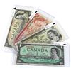 Image 1 : Lot of Canada Banknotes with REPEATER Serial Numbers. You will receive 1967 $1 - N/O1411411, 1973 $1