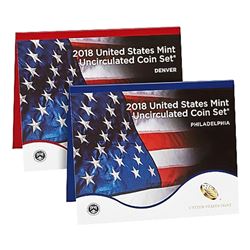 2018 United States Proof Set Unopened in Outer Cardboard Holder.