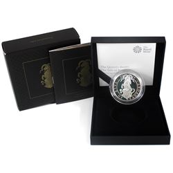 United Kingdom 2019 2-Pound The Queens Beasts - Yale of Beaufort 1oz Fine Silver Proof (TAX Exempt).