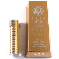 2008 USA Presidential Dollar Andrew Jackson Uncirculated Ballistic Roll of 50pcs in 425 Net Grams Go