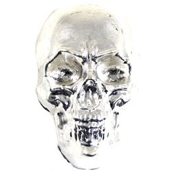 10oz Beaver Bullion .999 Fine Silver Skull (TAX Exempt).