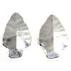 Image 1 : Monarch Precious Metals 1oz .999 Fine Silver Arrowheads. 2pcs (TAX Exempt)