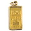 Image 1 : Credit Suisse 1g .9999 Fine Gold Bar in Gold Bezel (TAX Exempt).