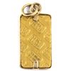 Image 2 : Credit Suisse 1g .9999 Fine Gold Bar in Gold Bezel (TAX Exempt).