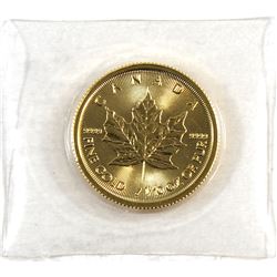 2018 Canada 1/10oz .9999 Fine Gold Maple Leaf in Sealed Mint Plastic (TAX Exempt).