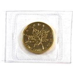 1989 Canada $10 1/4 oz. Gold Maple Leaf (Tax Exempt)
