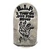 Image 1 : Monarch Precious Metals 2oz R.I.P. Zombie Hand .999 Fine Silver Tombstone (TAX Exempt).