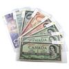 Image 1 : 1954-2000 $1 to $10 Bank of Canada Notes. You will receive BC-29a $1, BC-37c $1, BC-45b-i $1, BC-38d