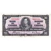Image 1 : 1937 $10 BC-24c Bank of Canada, Coyne-Towers, A/T4089361, EF. Note contains small spots of rust most
