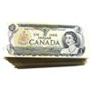 Image 1 : Group Lot of 1973 $1 Bank of Canada Notes. 234pcs