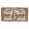Image 1 : 1870 25c DC-1c, Dominion of Canada, Plain Series, VG-F (Damaged).
