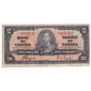 Image 1 : 1937 $2 BC-22c, Bank of Canada, Coyne-Towers, D/R9092541, F-VF (Minor stain).