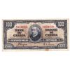 Image 1 : 1937 $100 BC-27c Bank of Canada, Coyne-Towers, B/J4536526, VF. Note has some tears and stains.