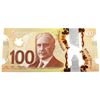 Image 2 : 2011 $100 BC-73c Bank of Canada Note with 3 Digit RADAR Serial Number GJE5661665 UNC.