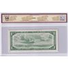 Image 2 : 1954 $1 BC-37b-i, Bank of Canada, Beattie-Rasminsky Note with Neat Serial Number B/P7711777, BCS Cer