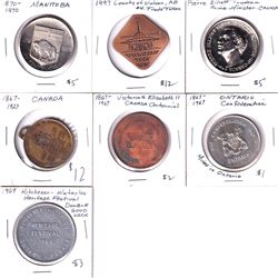 Lot of Canada Medallions - 1867-1927 Canada Diamond Jubilee Struck by The Rowntree Co. Ltd. Makes of