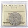 Image 1 : 1948 Canada 50-cent ICCS Certified EF-40.