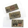 Image 1 : 2x 10-cent & 25-cent United States Fractional Currency Notes (Impaired). 3pcs